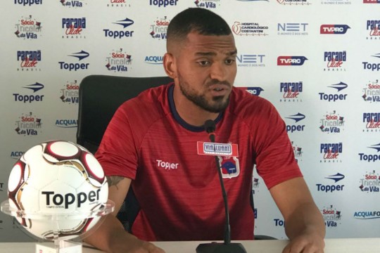 Thiago Santos ressalta união no Paraná. Foto: Divulgação.