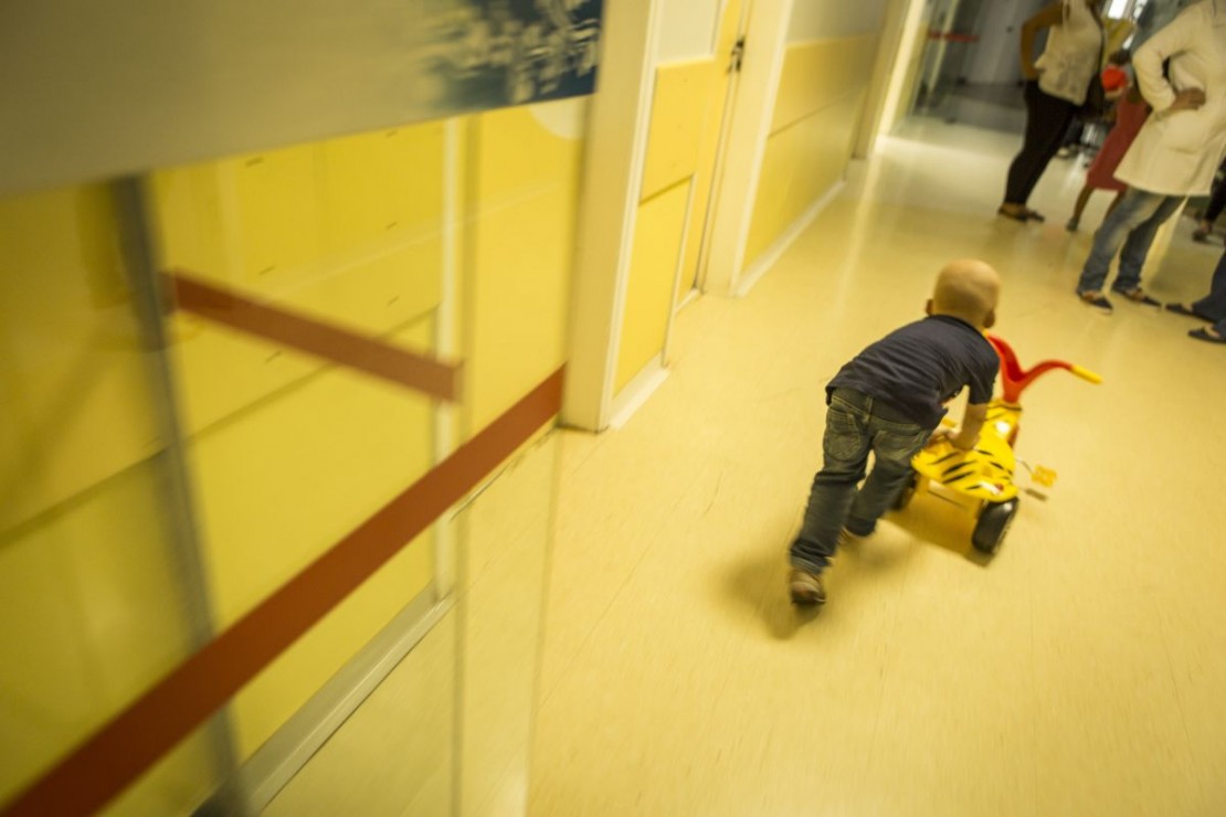 Hospital esta construindo uma nova unidade com especialidade em oncopediatria. Foto: Marcelo Andrade