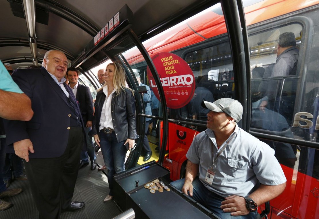 Rafael Greca prometeu estender Ligeirão até o Capão Raso ainda em 2018. Foto: Aniele Nascimento