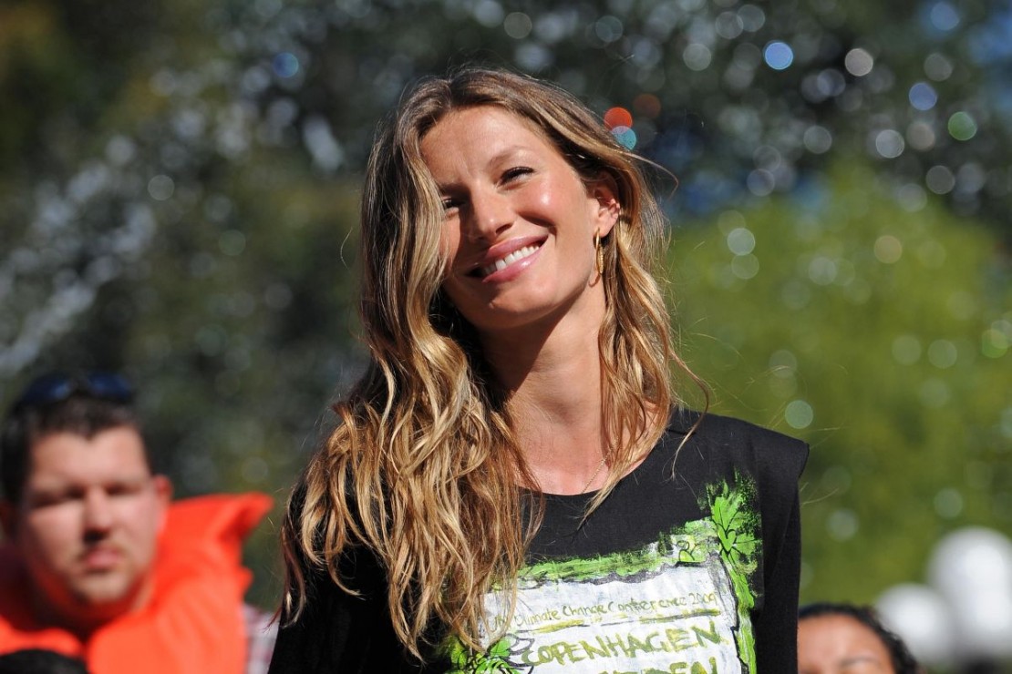Gisele Bündchen é ativista em diversas causas que acredita. Foto: AFP /Stan Honda