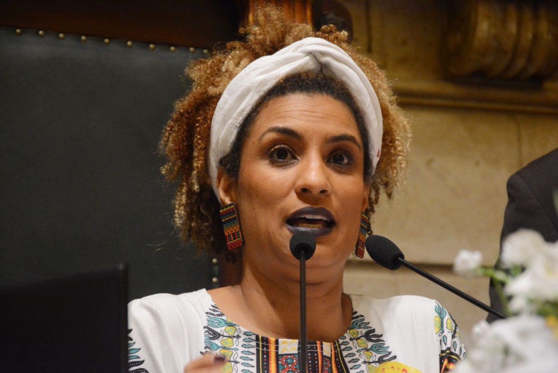 Veadora carioca Marielle Franco foi assassinada na última semana. Foto: Renan Olaz/CMRJ