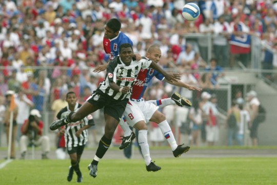 Último jogo do Tricolor pela Série A na Vila foi contra o Santos. Foto: Arquivo.