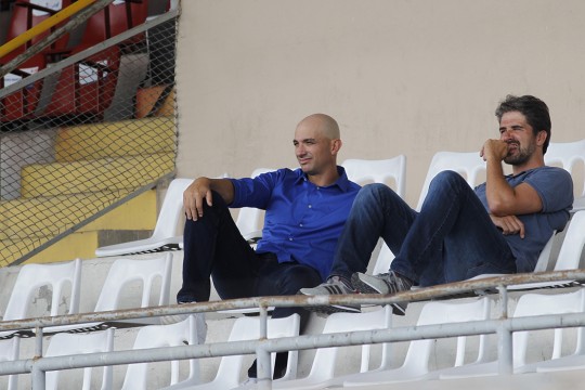 Pastana agora tem o ex-goleiro Marcos a seu lado no departamento de futebol. Foto: Daniel Caron