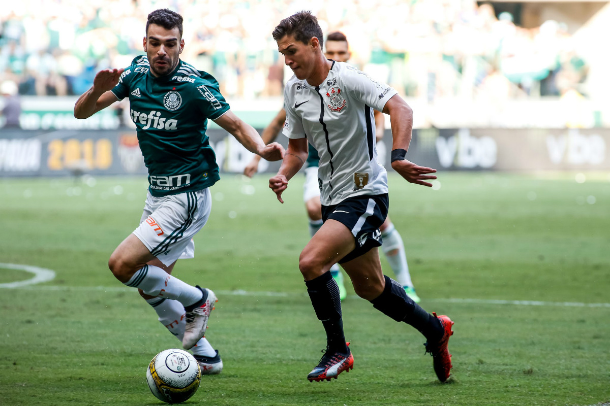 Dono do elenco mais caro do país, o Palmeiras tenta se reabilitar no Brasileirão, enquanto o Corinthians vai em busca do bi. Foto Rodrigo Gazzanel/Agência Corinthians
