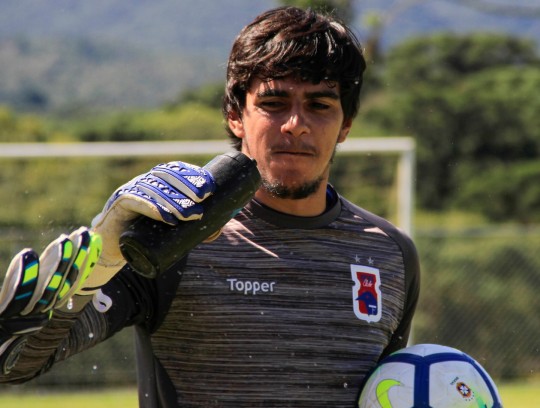 Richard está de volta ao gol paranista. Foto: Divulgação/Paraná Clube