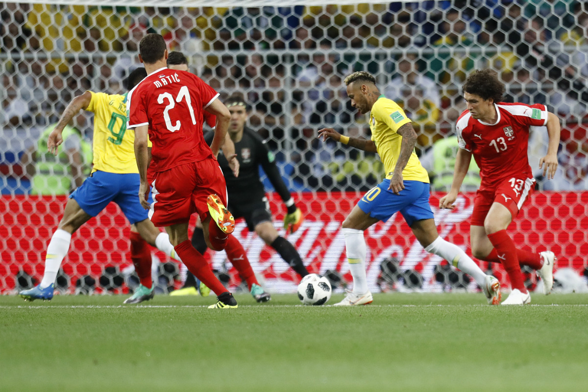 Apesar da assistência para o segundo gol, Neymar teve atuação discreta. Foto: Jonathan Campos