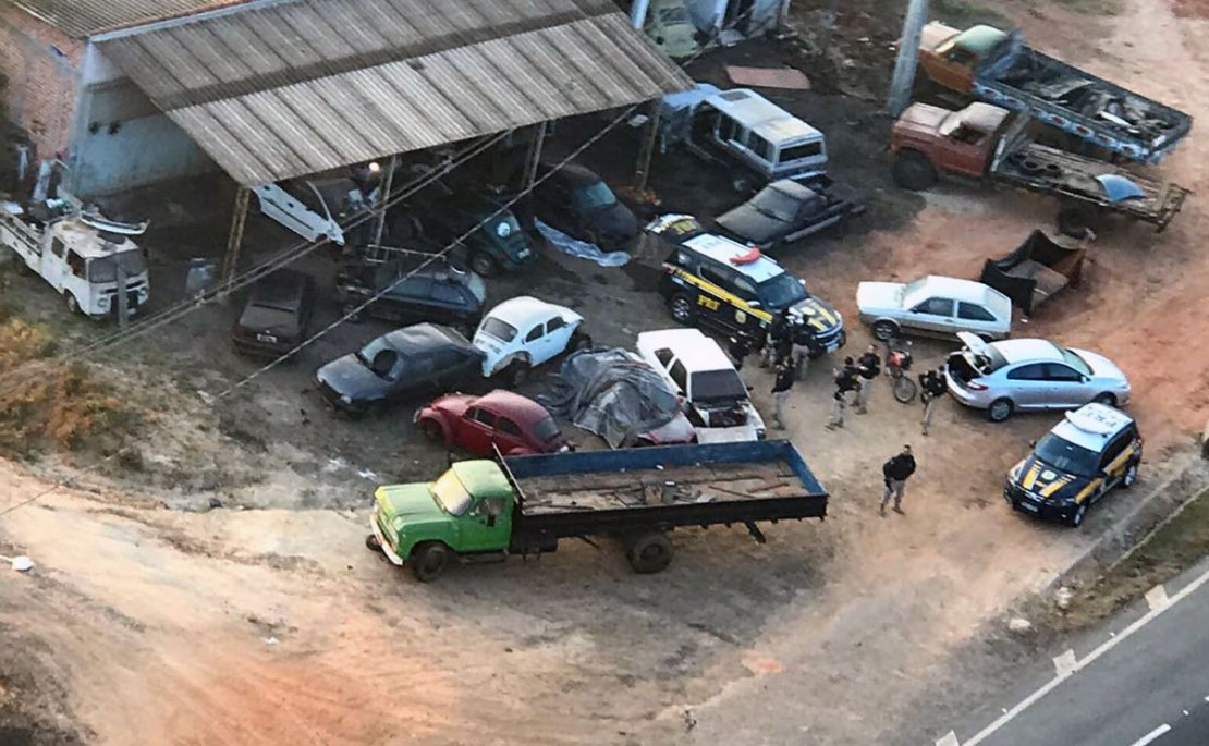 Operação Oplos caça envolvidos com diversos crimes no Paraná. Fotos: Polícia Rodoviária Federal.