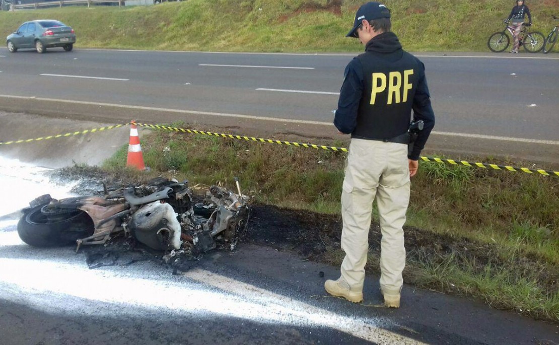 Mortes em acidentes nas rodovias federais que cortam o Paraná baixaram entre 2017 e 2018. Foto: Divulgação/PRF.
