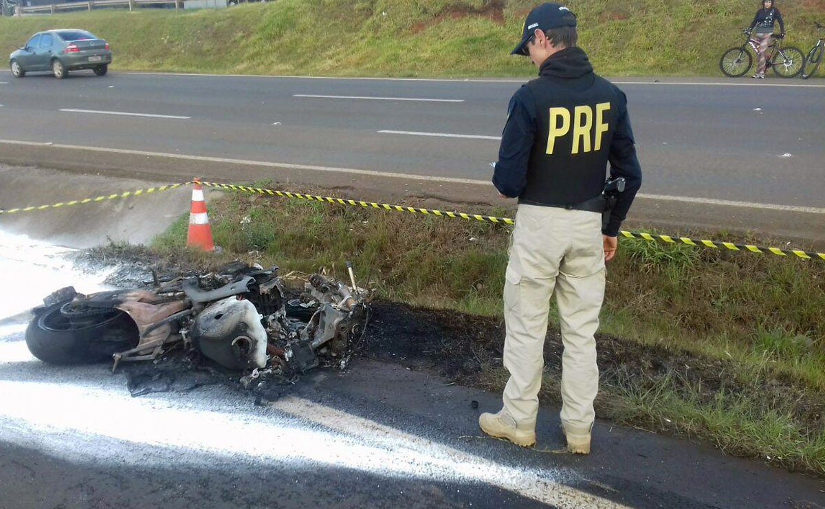 Mortes em acidentes nas rodovias federais que cortam o Paraná baixaram entre 2017 e 2018. Foto: Divulgação/PRF.