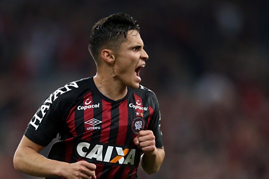 Raphael Veiga, autor do primeiro gol do Atlético, foi o melhor em campo. Foto: Albari Rosa