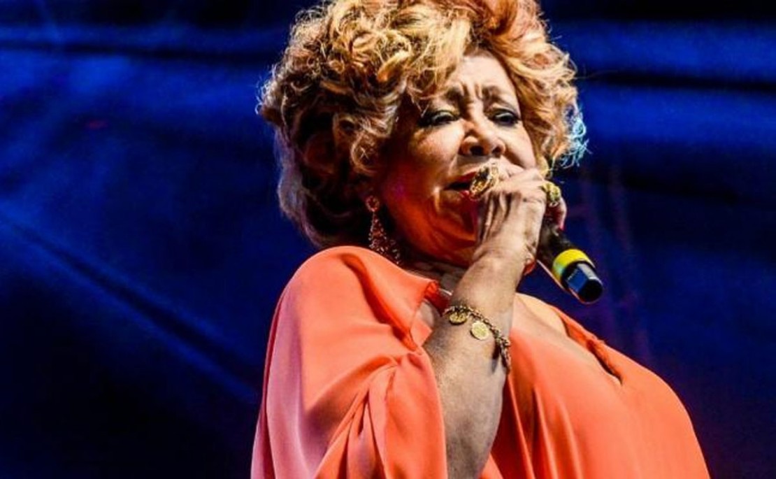 Alcione é internada e passa por procedimento cirúrgico. Foto: Reprodução.