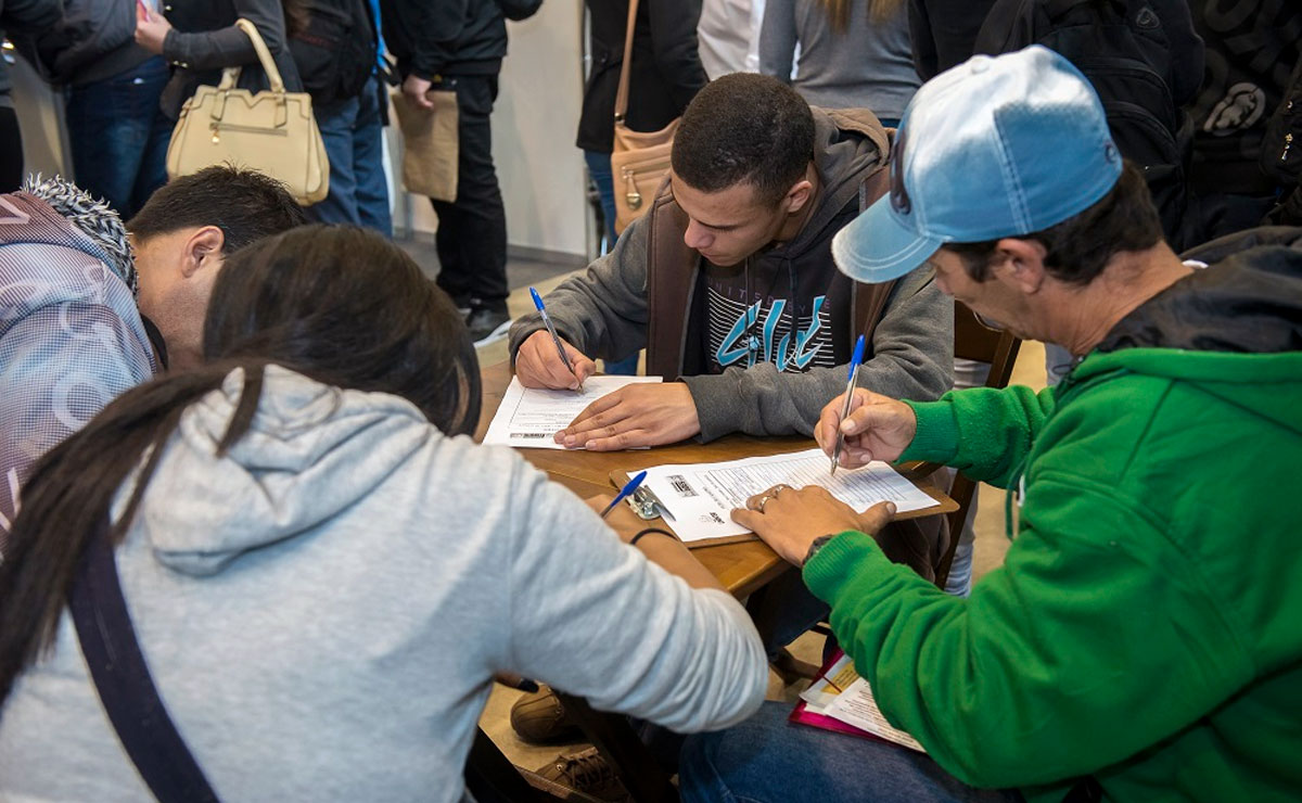 Feira oferece 3,5 mil vagas de emprego neste sábado. Foto: Divulgação/ Rodrigo Leal.