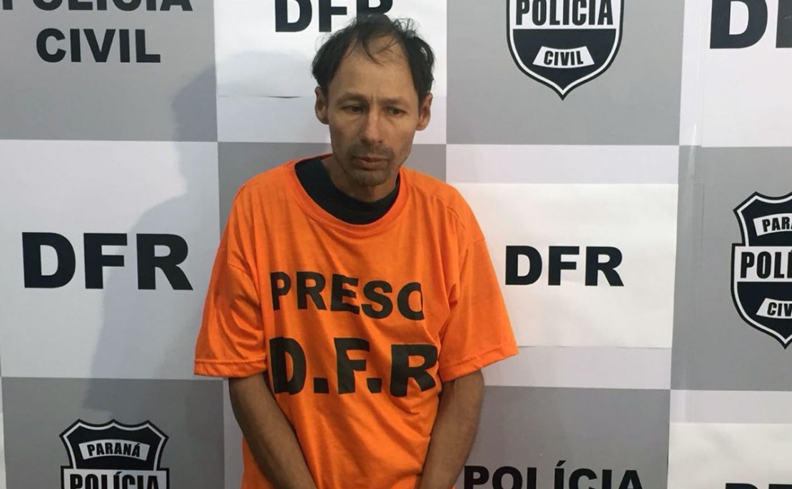Jocimar dos Santos, de 43 anos, foi preso é suspeito de extorsão. Foto: Felipe Rosa.