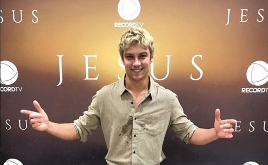 Ator será mensageiro especial em Jesus, interpretando ninguém menos do que o anjo Gabriel. Foto: Reprodução/Instagram