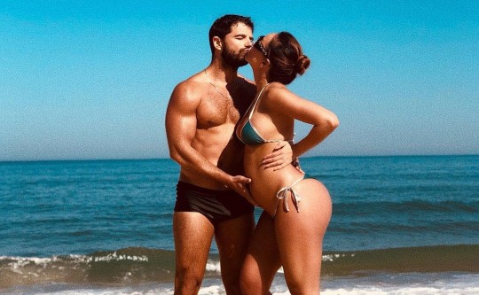 Sabrina está grávida de cinco meses de sua primeira filha com o noivo Duda Nagle. Foto: Reprodução/Instagram