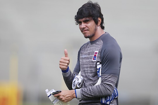 "É trabalhar para esse jogo como se fosse uma final, encarar como o jogo da vida", diz o goleiro Richard. Foto: Albari Rosa