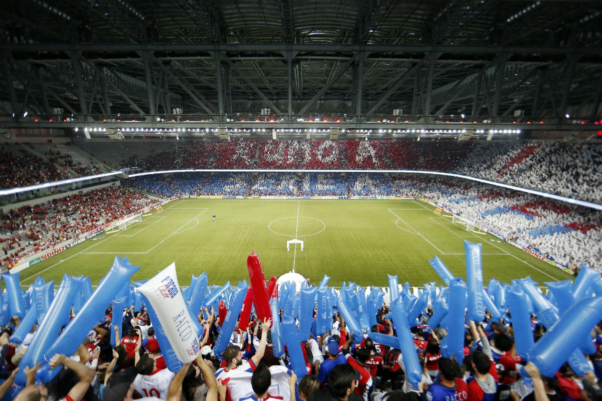 No ano passado, torcida do Paraná quebrou recorde na Arena da Baixada. Foto: Albari Rosa.