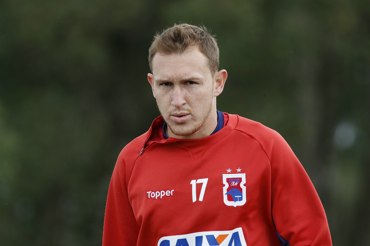 Rafael Grampola foi o último a estrear pelo Paraná Clube. Foto: Jonathan Campos