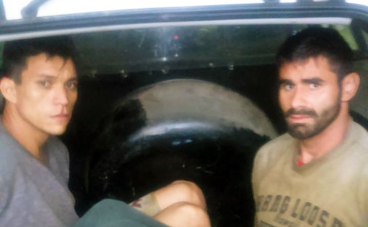Mais dois presos são resgatados após fuga na PEP I: Zaqueu Esquetini e Hélder José Abrantes. Foto: Colaboração.