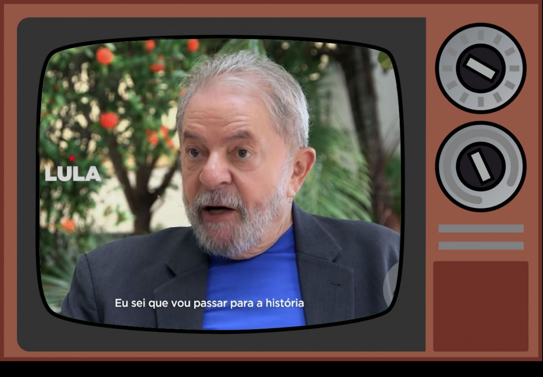 Montagem: Tribuna do Paraná. Imagem TV: Wikimedia Commons. Foto Lula: Reprodução
