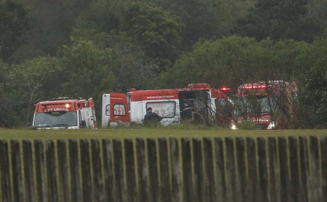 Policiais ficam feridos em treinamento com explosivos na Grupo Antibombas na Academia Policial Militar do Guatupê (APMG).