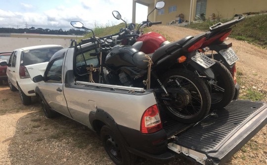 Polícia desconfia que o trio faz parte de uma quadrilha ainda maior. Foto: Divulgação/Polícia Civil