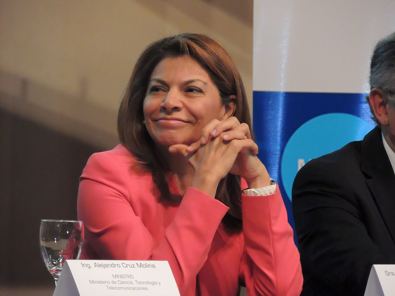 Ex-presidente da Costa Rica, Laura Chinchilla, faz parte da missão da OEA que acompanhou as eleições brasileiras, e relata não ter detectado problemas. Foto: Wikimedia Commons
