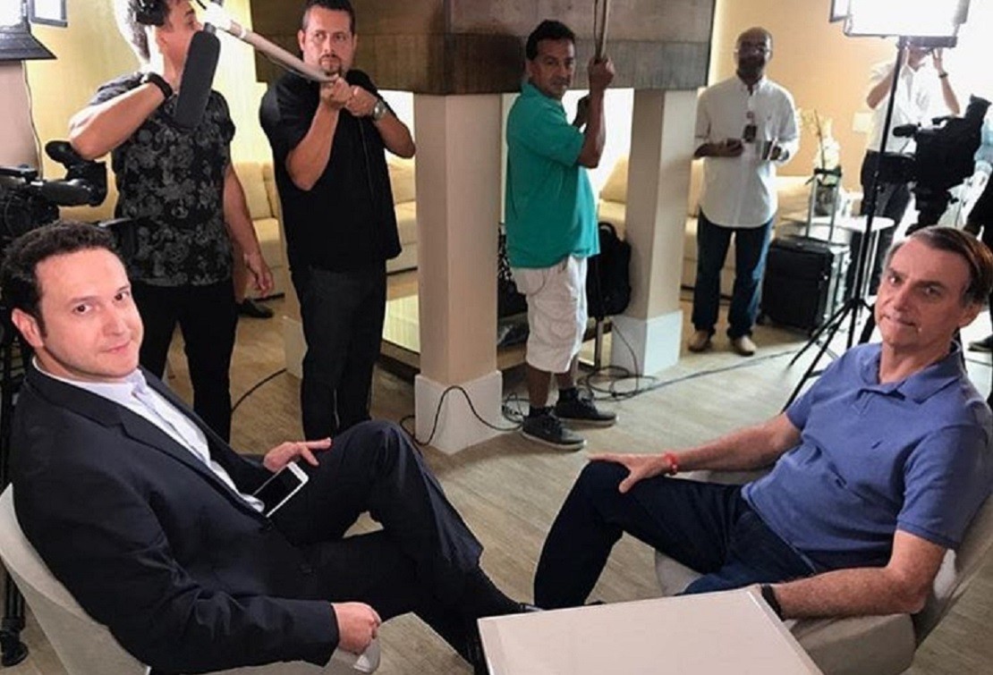 Entrevista com Bolsonaro na Record.