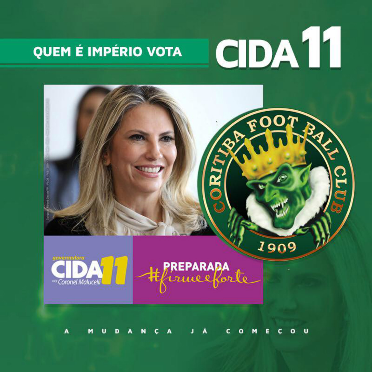 Postagem da Império no Facebook. Foto: Divulgação/Facebook