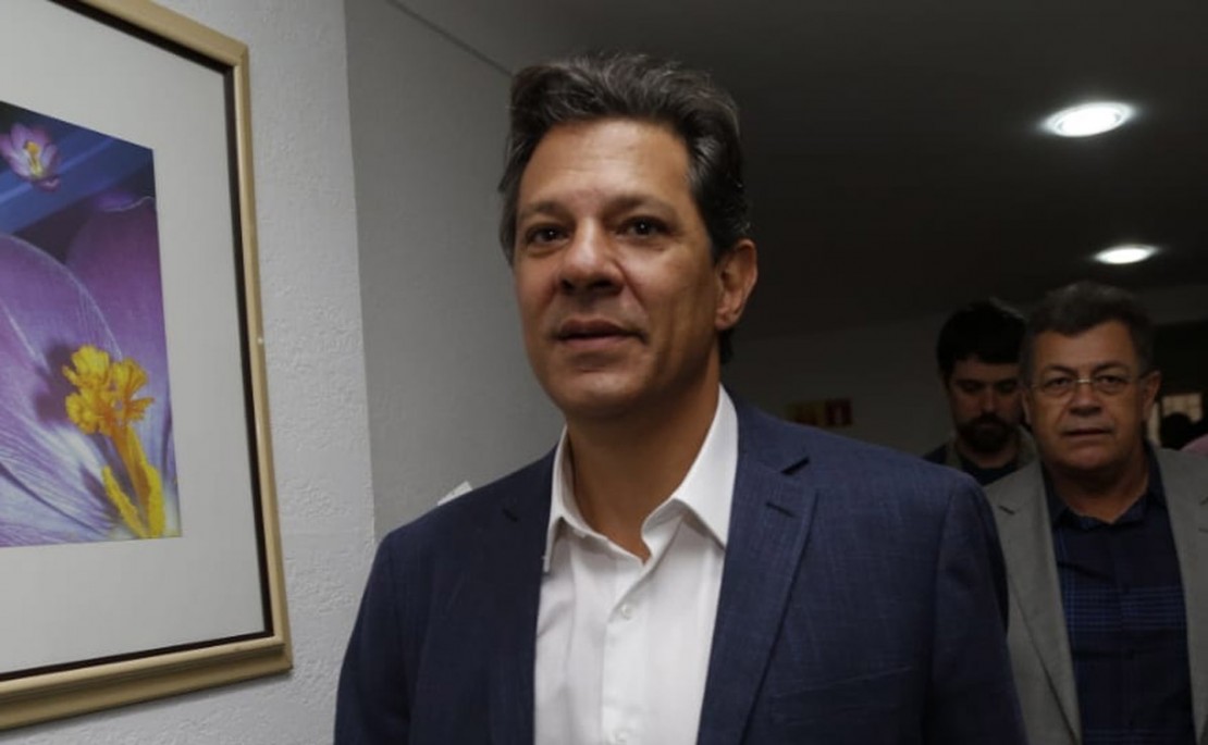 Em Curitiba, Fernando Haddad se pronuncia pela primeira vez após primeiro turno.