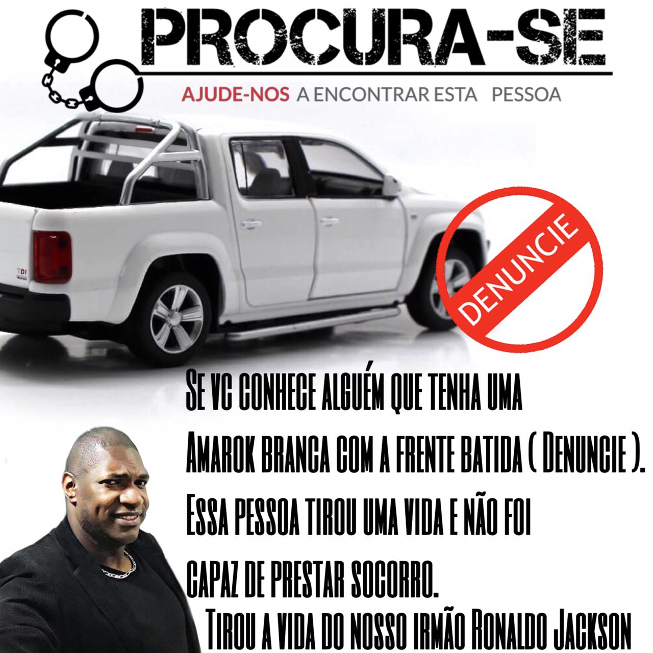 Imagem compartilhada pelos amigos do músico, nas redes sociais. Foto: Reprodução/Facebook