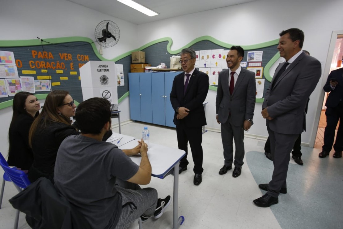 Presidente TRE Luiz Oyama. Foto: Atila Alberti