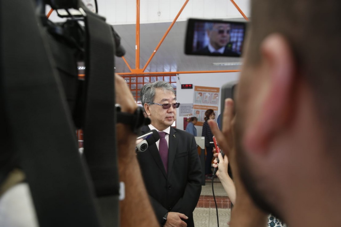 Presidente TRE Luiz Oyama. Foto: Atila Alberti