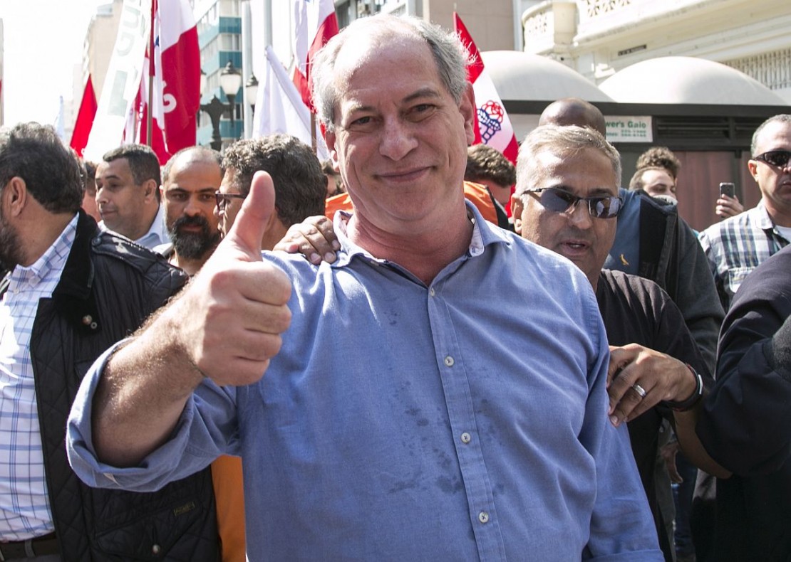 Ciro Gomes. Foto: Marcelo Andrade / Gazeta do Povo