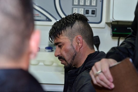 Um homem de 39 anos (foto) e um adolescente foram detidos na ação. Foto: Marco Charneski.