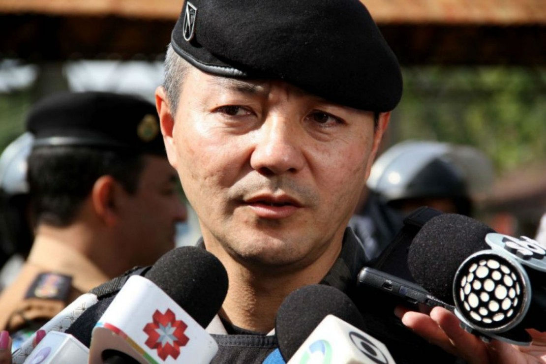 Tenente-coronel Washington Lee Abe, comandante do 5º Comando Regional da PM, em Cascavel. Foto: Cabo Valdemir da Luz/AEN-PR