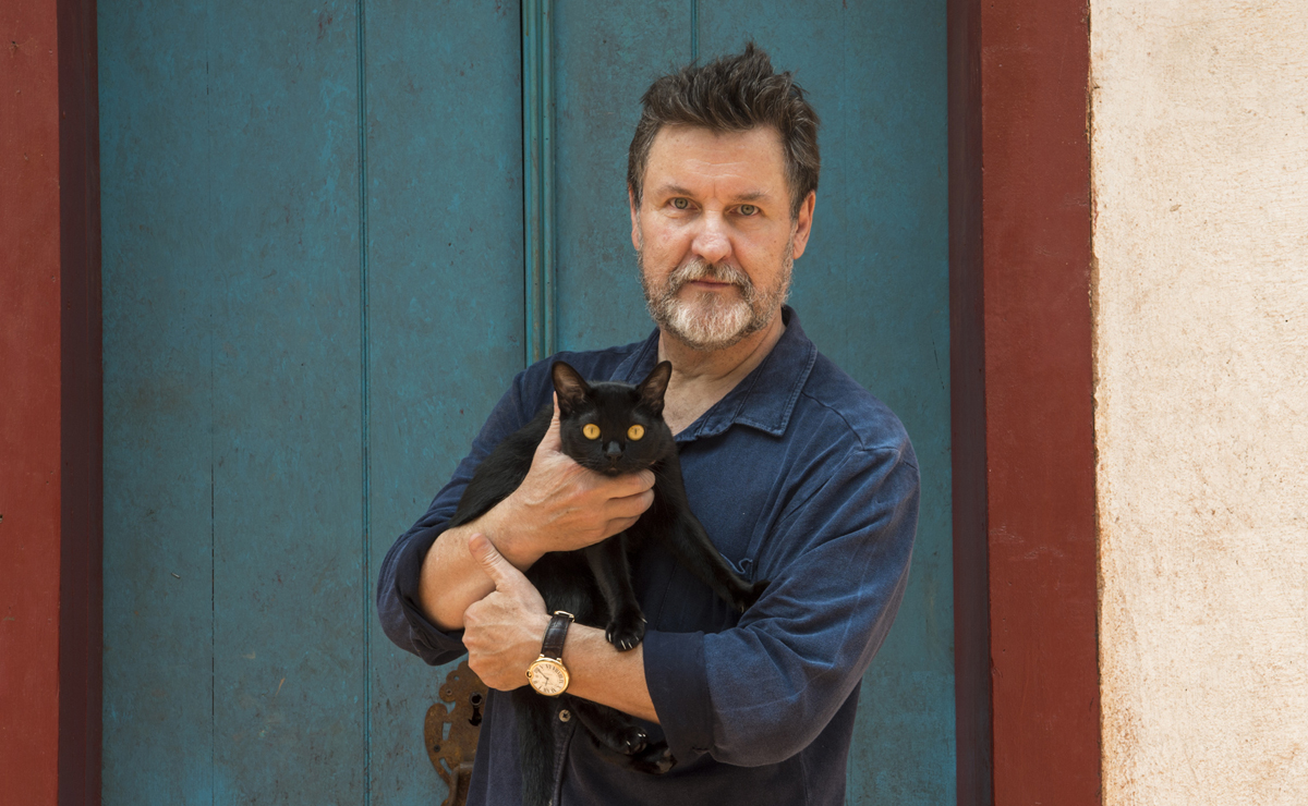 Antonio Calloni é Egídio na novela O Sétimo Guardião.