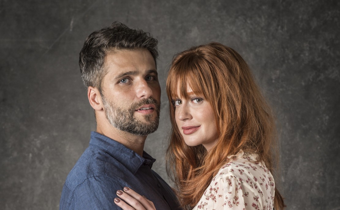 Bruno Gagliasso e Marina Ruy Barbosa são os protagonistas de O Sétimo Guardião.