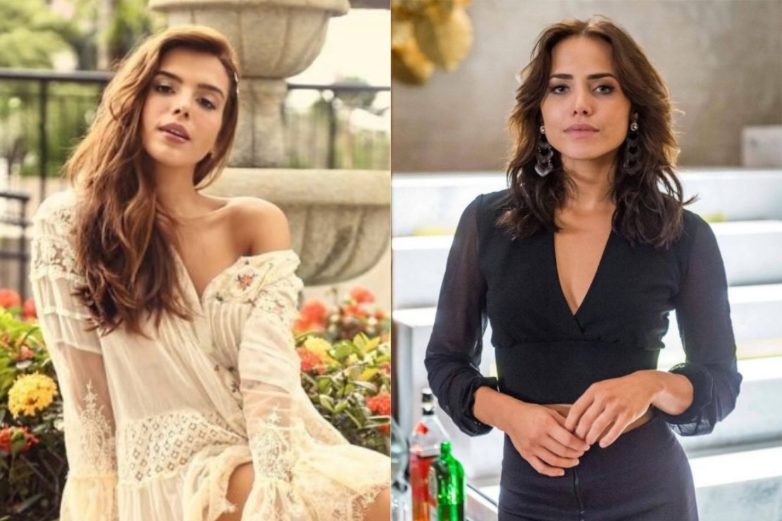 Montagem: Tribuna do Paraná. Foto Letícia: Divulgação/Tv Globo. Foto Giovanna: Reprodução/Instagram