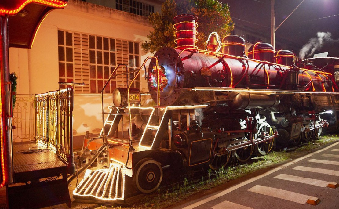 Maria Fumaça de Natal em Curitiba e região.