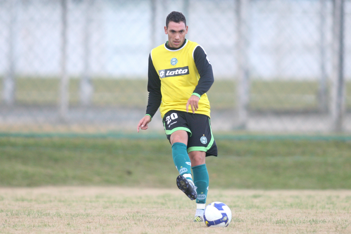 Revelado pelo Coritiba, Rodrigo Mancha agora joga pelo Trieste. Foto: Arquivo