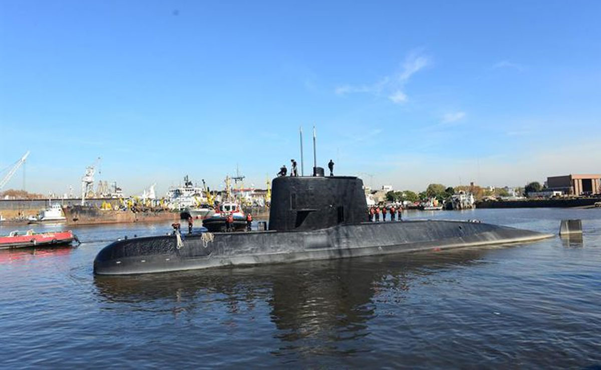 O submarino ARA San Juan estava desaparecido há um ano. Foto: Divulgação/Marinha da Argentina.