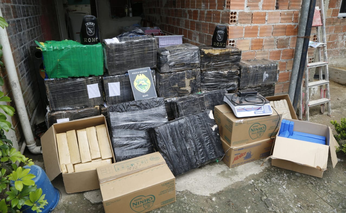 Drogas estavam escondidas em uma residência na Rua Pedro Trevisan, no bairro Uberaba. Foto: Átila Alberti