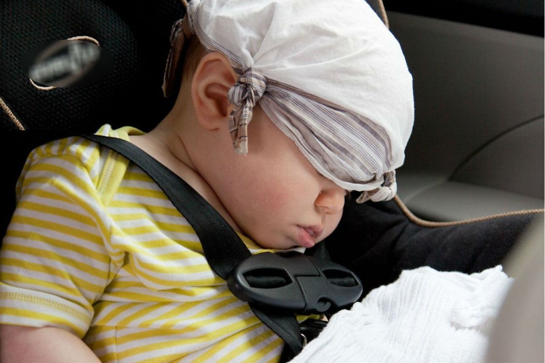 Criança em um bebê conforto. Foto ilustrativa: Pixabay