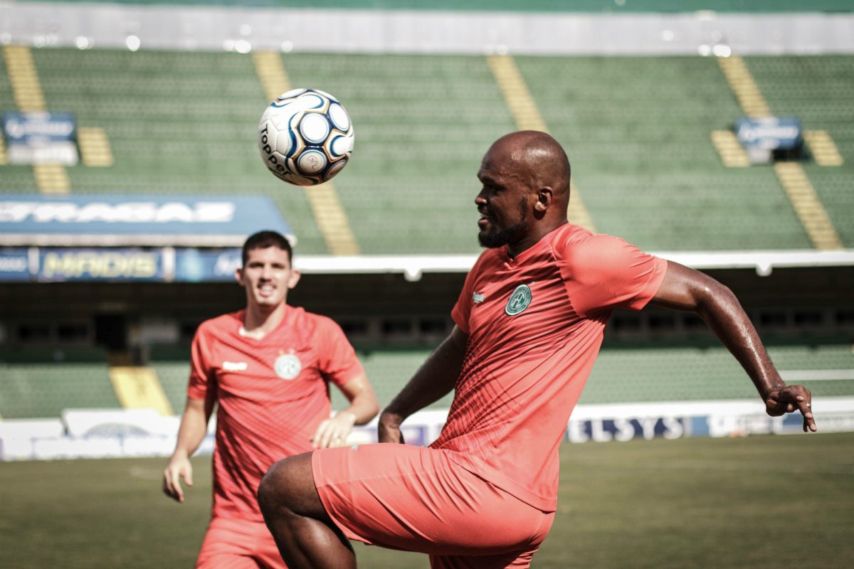 Edson Silva defendeu o Guarani na Série B. No ano passado, estava no Londrina. Foto: Letícia Martins/Guarani Futebol Clube
