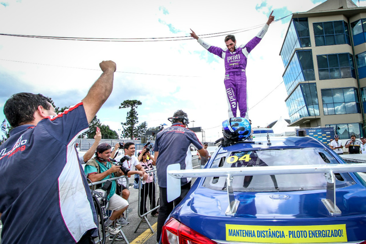 Apesar de não ter ficado com o título, Rapha Campos teve motivos para comemorar em 2018. Foto: Rodrigo Guimarães