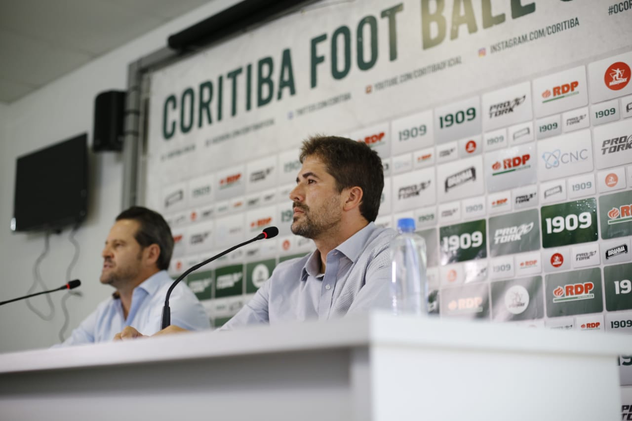 Pastana liderou as contratações do Coritiba. Foto: André Rodrigues. 