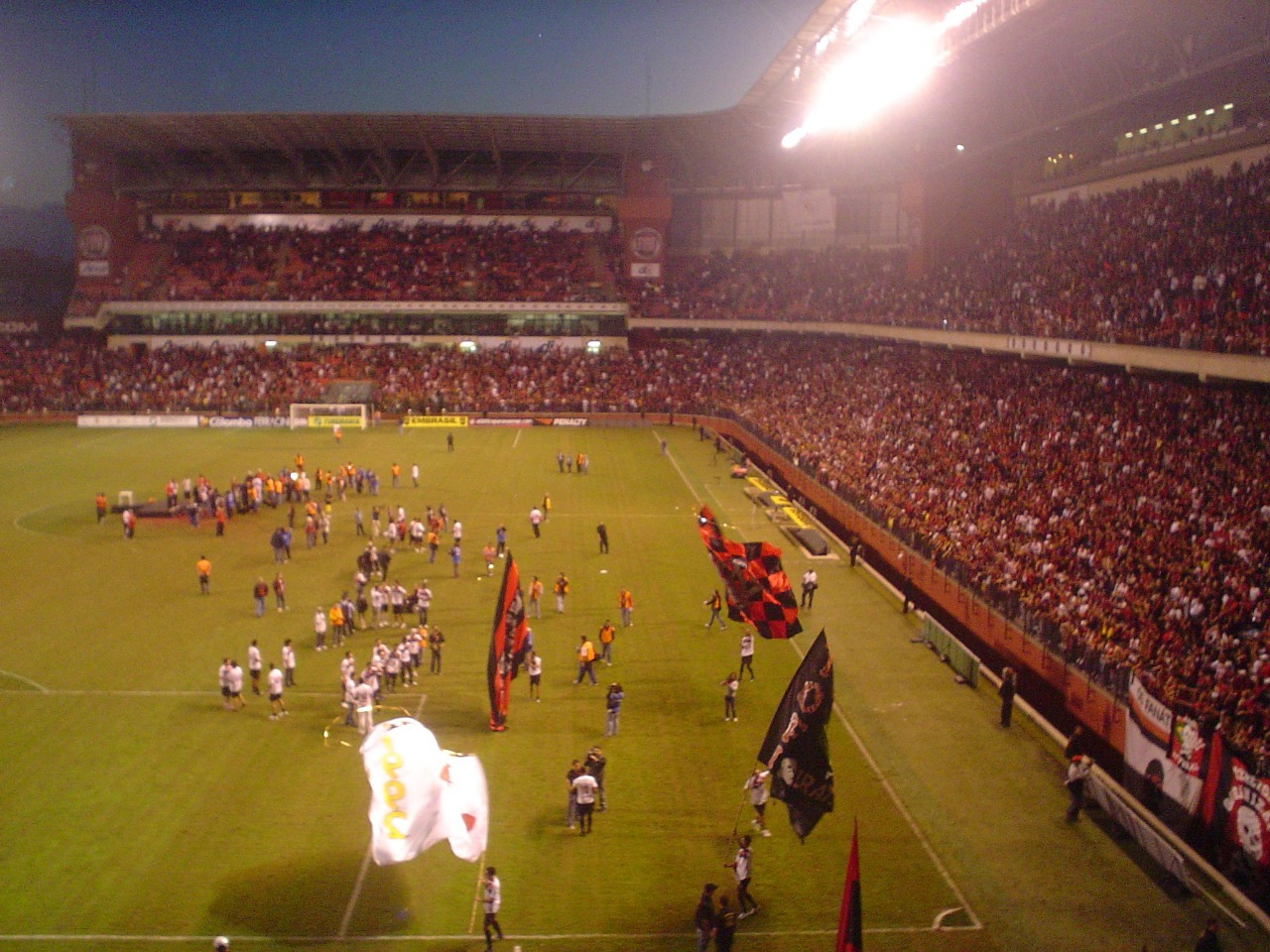 A conquista do Furacão em 2009. Foto: Arquivo pessoal.