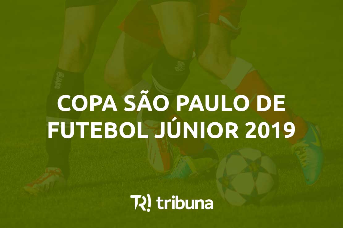 Copa São Paulo de Futebol Júnior 2019. Arte: Tribuna do Paraná