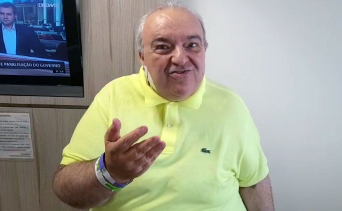 Prefeito Rafael Greca gravou um vídeo e disse que vai voltar com a energia redobrada. Foto: Reprodução.